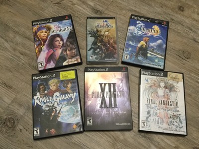 Ps2 Playstation 2 Final Fantasy Cib Action Rpg Super Pack 6 Game Lot Bundle Ebay