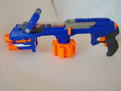 Nerf N-Strike Elite Hail-Fire Blaster Discontinued Toy Gun AS-IS