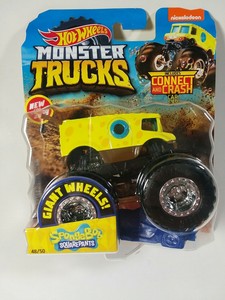 hot wheels monster truck spongebob