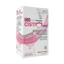 Pool Pharma Urogermin Plus Cisti Rapid Integratore Alimentare, 14 bustine