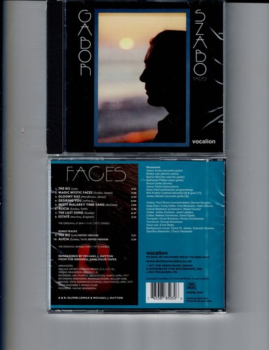 GABOR SZABO - FACES (CD 2015) NEW *10 TRACKS*