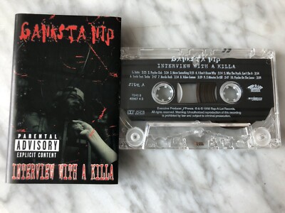 Ganksta Nip Interview With A Killa Cassette Tape 1998 Rap-A-Lot Horrorcore RARE!