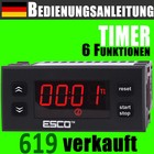 Digital Zeitrelais TIMER zeitschaltuhr Betriebs stundenzähler Relais 12V 24V 230