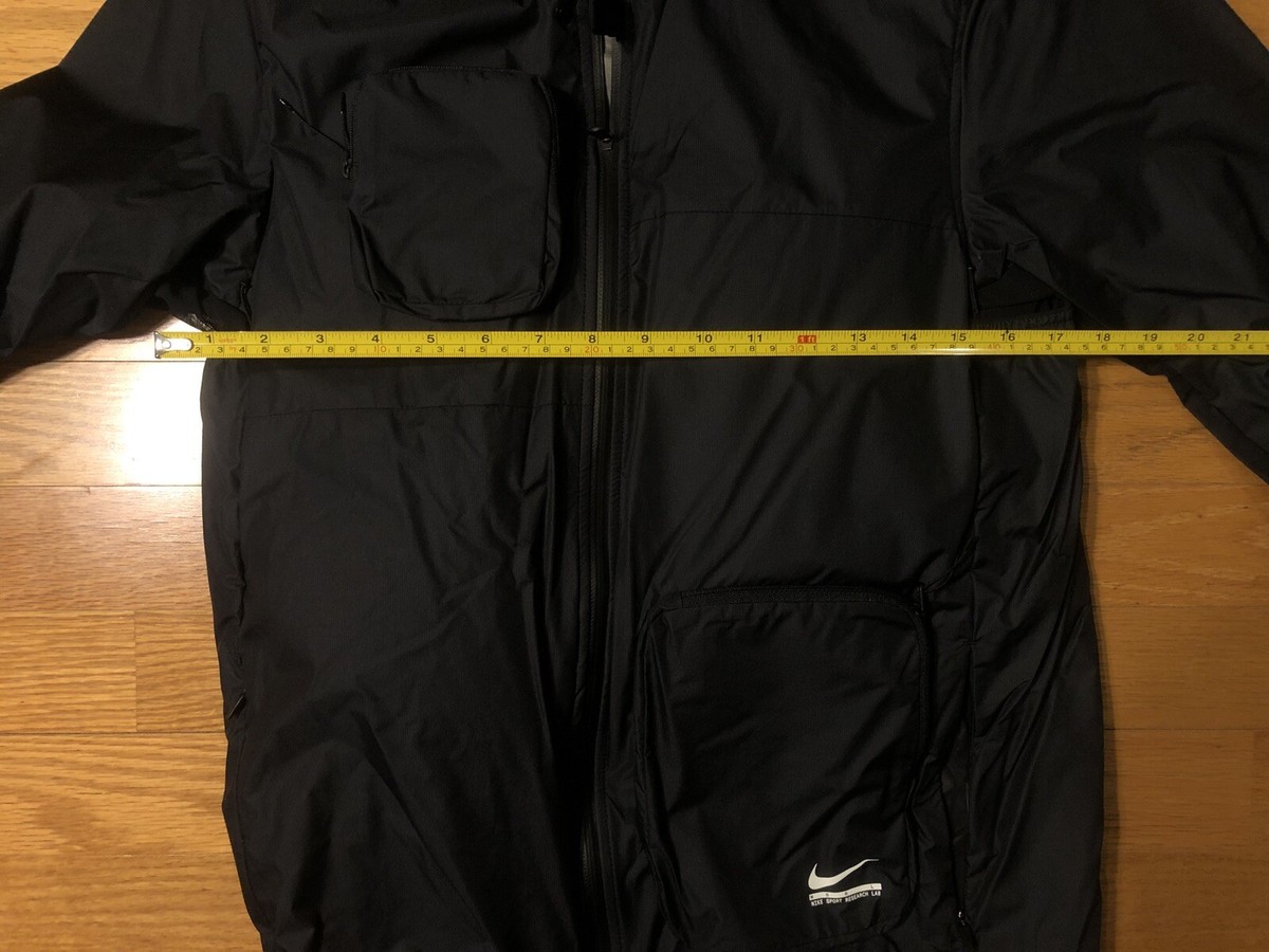 New S Nike NSRL Gore-Tex Jacket Transformation Black Tech Pack Lab
