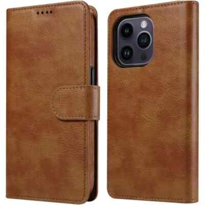 RadEnergy EMF Protection Anti Radiation Leather Wallet Case iPhone 13 Pro