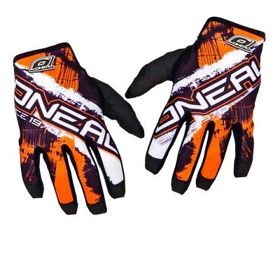 O'Neal Jump MX Handschuhe Shocker Orange DH MTB Moto Cross Mountainbike Enduro