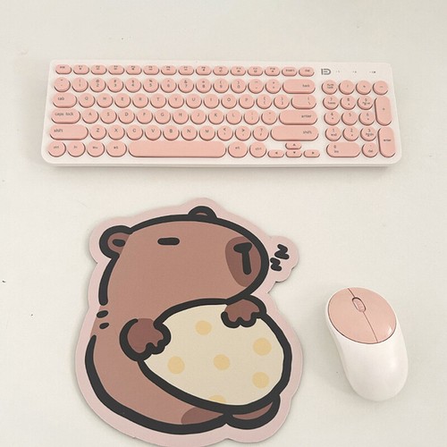 Irregular Mouse Pad Cartoon Capybara Mousepad Computer Desk Mats For Office Home - Photo 10/24