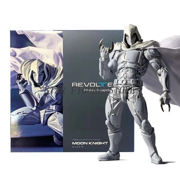 Amazing Yamaguchi Moon Knight Revoltech Kaiyodo Action Figure