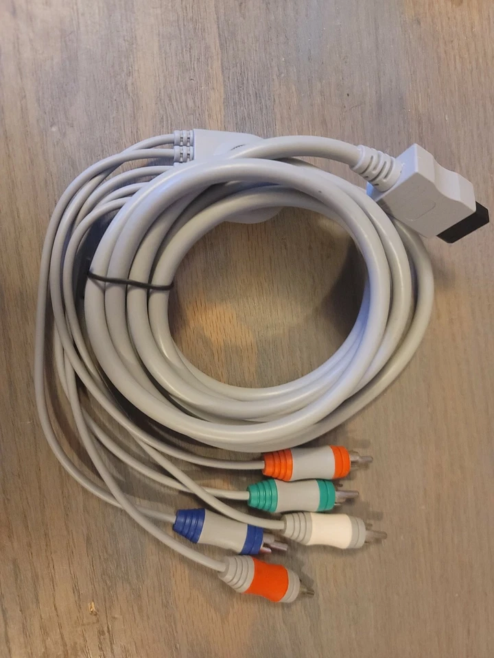 Nintendo Wii Psyclone Component Cables HD TV New no box composite gaming - Image 2 of 2