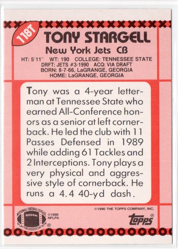 1990 Topps Traded Football Singles, You Pick **15-25% off 2+** - Picture 137 of 153