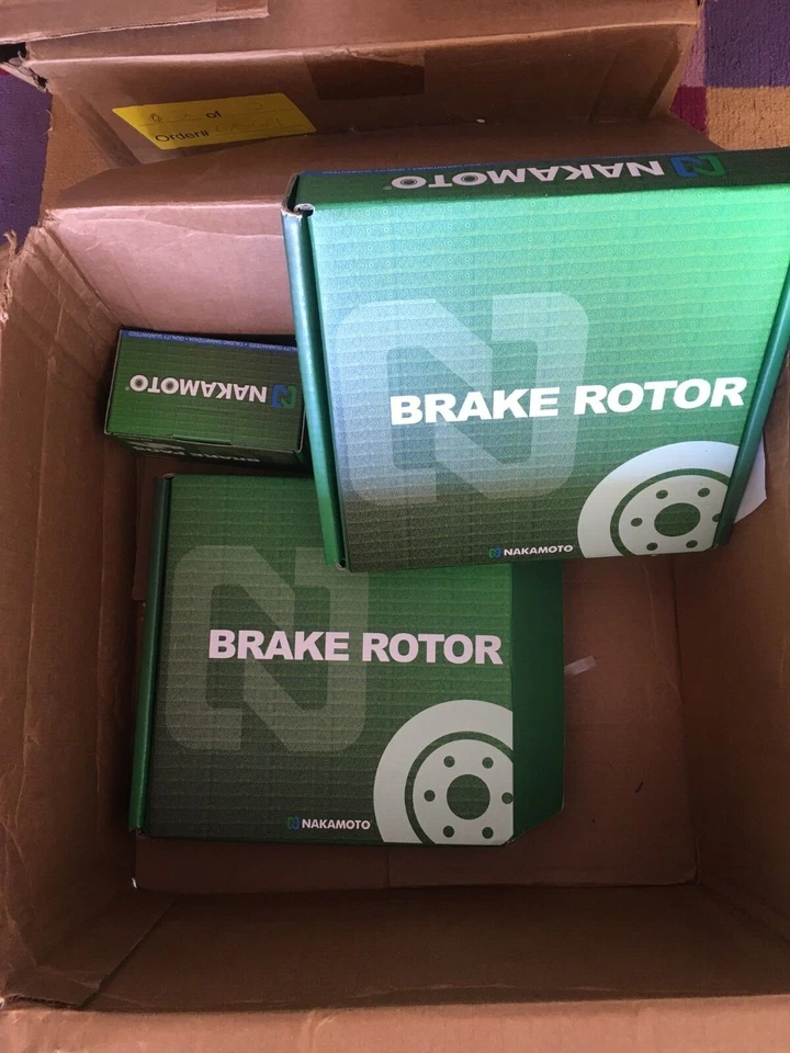 Disc Brake Rotor Kit Front & Rear for Volkswagen Jetta Beetle Golf Foto 3 de 3