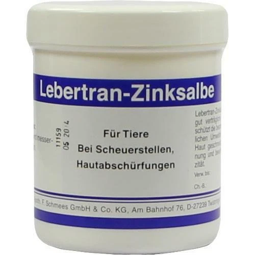 PHARMAMEDICO GMBH LEBERTRAN ZINKSALBE vet. 100 g PZN 3674584