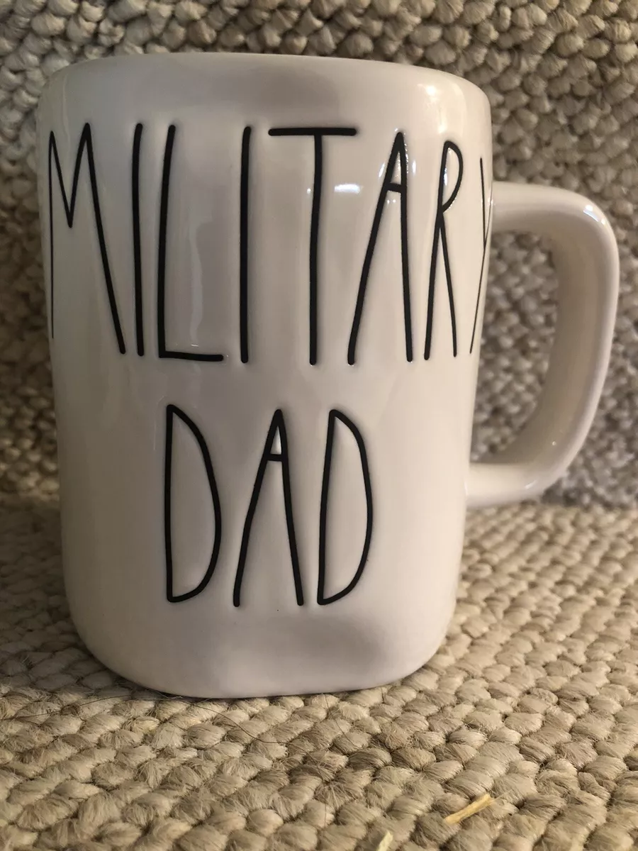 Rae Dunn Military Dad Coffee Mug New eBay