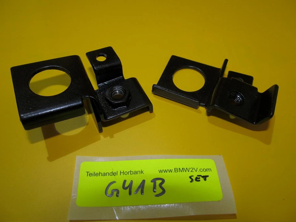 BMW R80 GS R100 Satz Gegenstück für Befestigung Sturzbügel / Lampenbügel  - Bild 1 von 1
