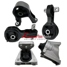 5pcs Engine Motor & Trans Mount Set For 2007-2011 Honda CR-V 2.4L 4WD Auto Trans