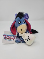THE DISNEY STORE SUGAR PLUM FAIRY EEYORE BEAN BAG PLUSH TOY EXCLUSIVE RETIRED