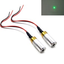 2pcs 532nm 30mW Focus Green Dot Laser Diode Module Locator 3-5V