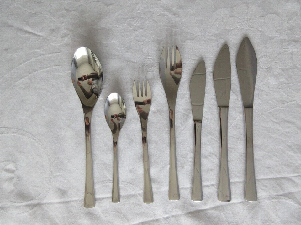 AMC Besteck Elypsis-FF 94 Teile im Samsonite-Koffer / Besteckkoffer, NEU VINTAGE - Bild 4 von 4