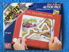 SPORTS Etch A Sketch 6 Action Pack Fun Screens 1981 Ohio Art