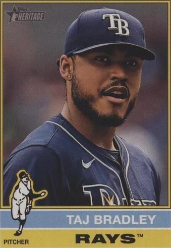 2025 Topps Series 1 Taj Bradley #183 Sand Glitter Parallel | eBay