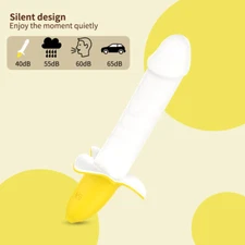 Banana Vibrator Wand Massage Handheld USB Full Body cordless Motor For Women