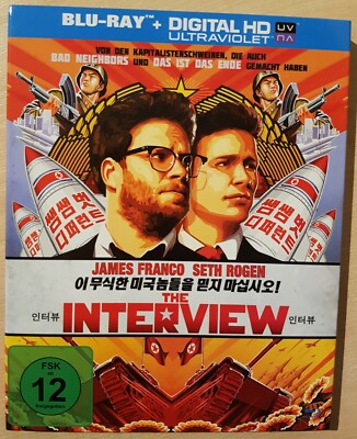 The Interview (2014 BluRay) Seth Rogen, James Franco, Lizzy Caplan