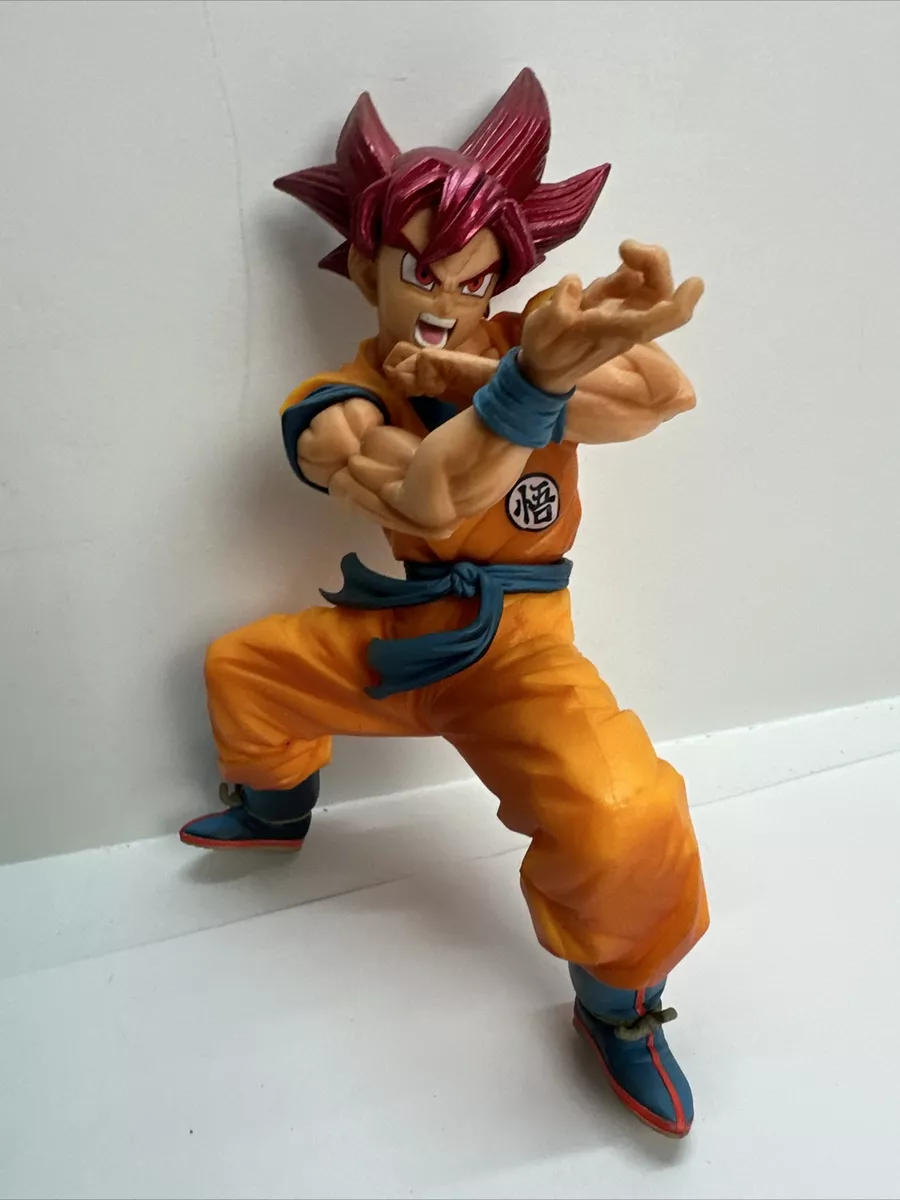 Action Figure Son Goku Super Sayajin God - Dragon Ball Super - Blood of  Saiyans Special VI - Banpresto