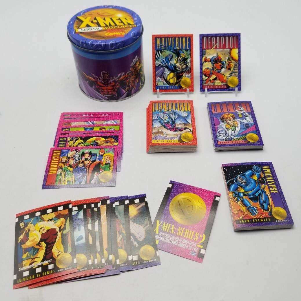 1993 Skybox X-MEN SERIES II Complete 100 Card Set & Limited