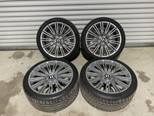 20" Wheel Rim Set + Tires OEM 06-12 Bentley Continental GT Flying Spur GTC