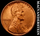 1950-S Lincoln Wheat Cent - Red Choice Gem Brilliant Unc  No Reserve  #J7684