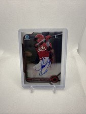 2022 Bowman Chrome | Leonardo Balcazar | 1st Bowman Chrome Auto | Reds