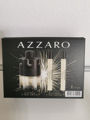 Azzaro The Most Wanted Eau de Toilette Intense SET, 100 ml & 2x 10 ML / NEU OVP