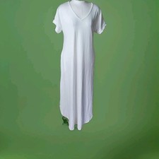 Zilcremo White Summer Maxi Dress Size Small NWT