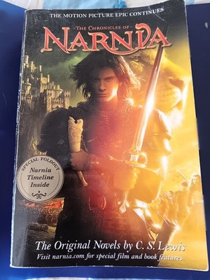 C.S. Lewis ''The Chronicles of Narnia'' HarperCollins with map insert of ''Narnia''