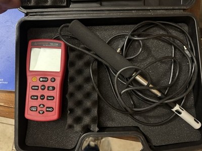 Amprobe TMA-21HW Hot Wire Anemometer Air Flow Meter w/ Probe & Case, Backlit