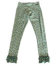 MATILDA JANE Girls Size 16 Just Imagine Arden Floral Print Ruffle Leggings Pants