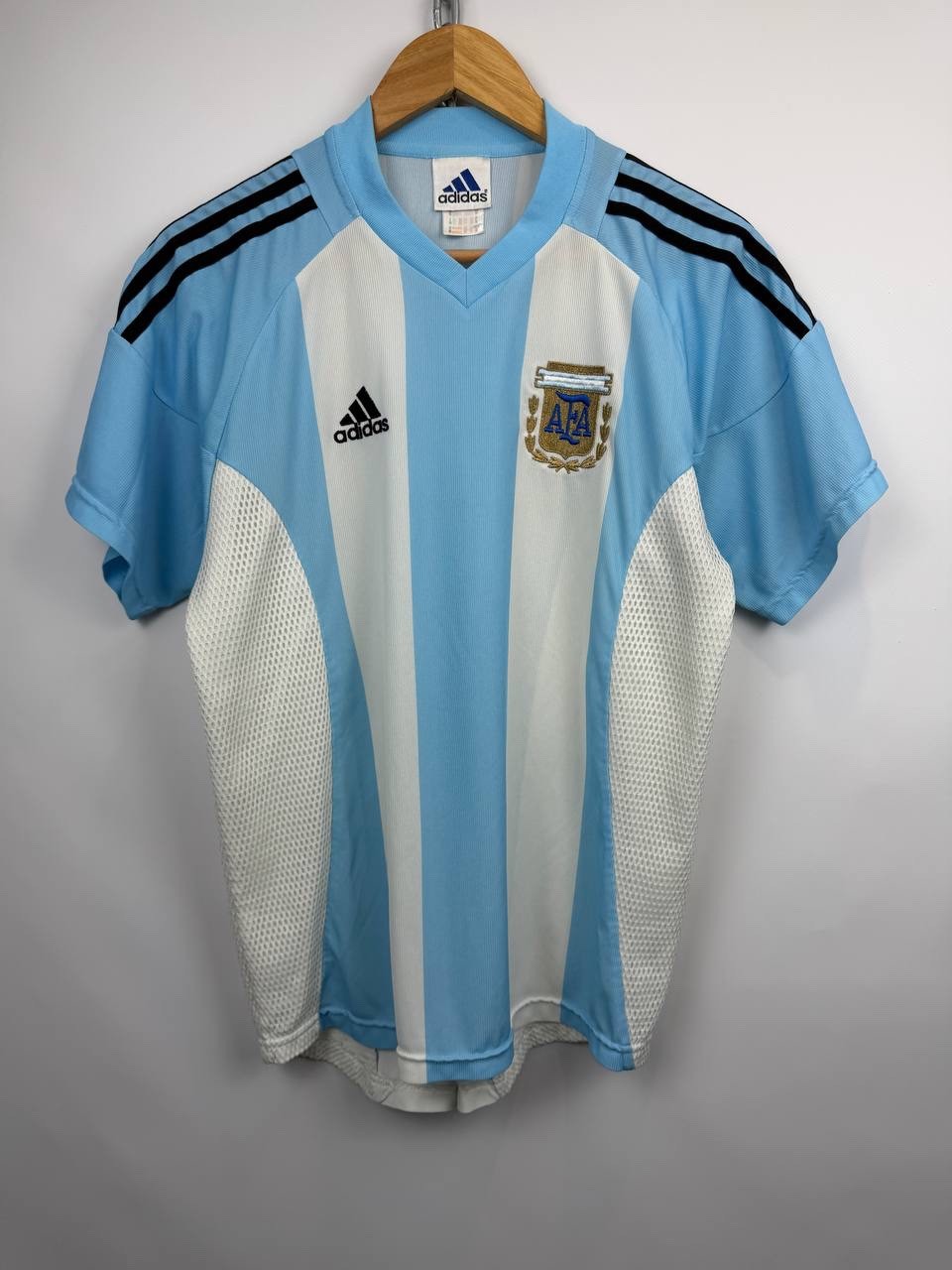 Vintage Argentina 2002/2004 Home Shirt Adidas Soccer Jersey Afa World Cup Size S