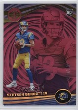 2023 Panini Illusions Pink 303/399 Stetson Bennett IV #66 ms9