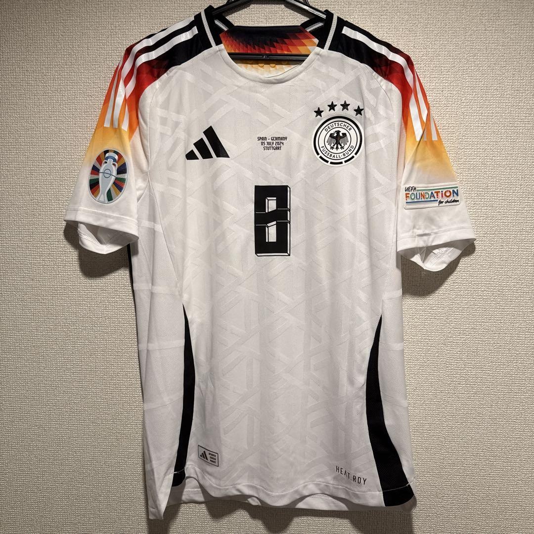 adidas ドイツ代表 KROOS 8 シャツ xl 2018-19 Germany Home Shirt Kroos #8 - 7/10 - (S)