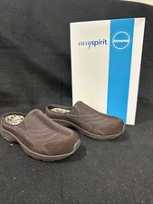 NIB Easy Spirit Travel Time Brown Slides Size 6.5