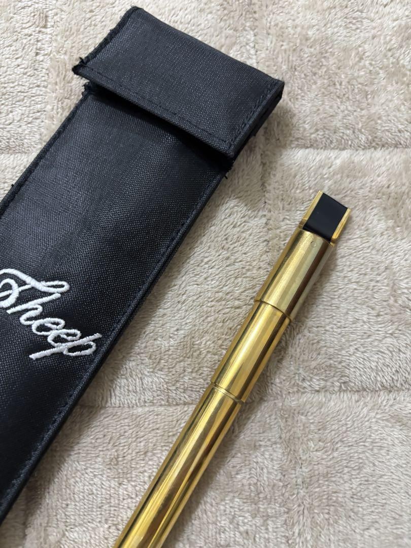 Sheep ゴールド ティンホイッスル E♭ ケース付き Sheep Gold Tin