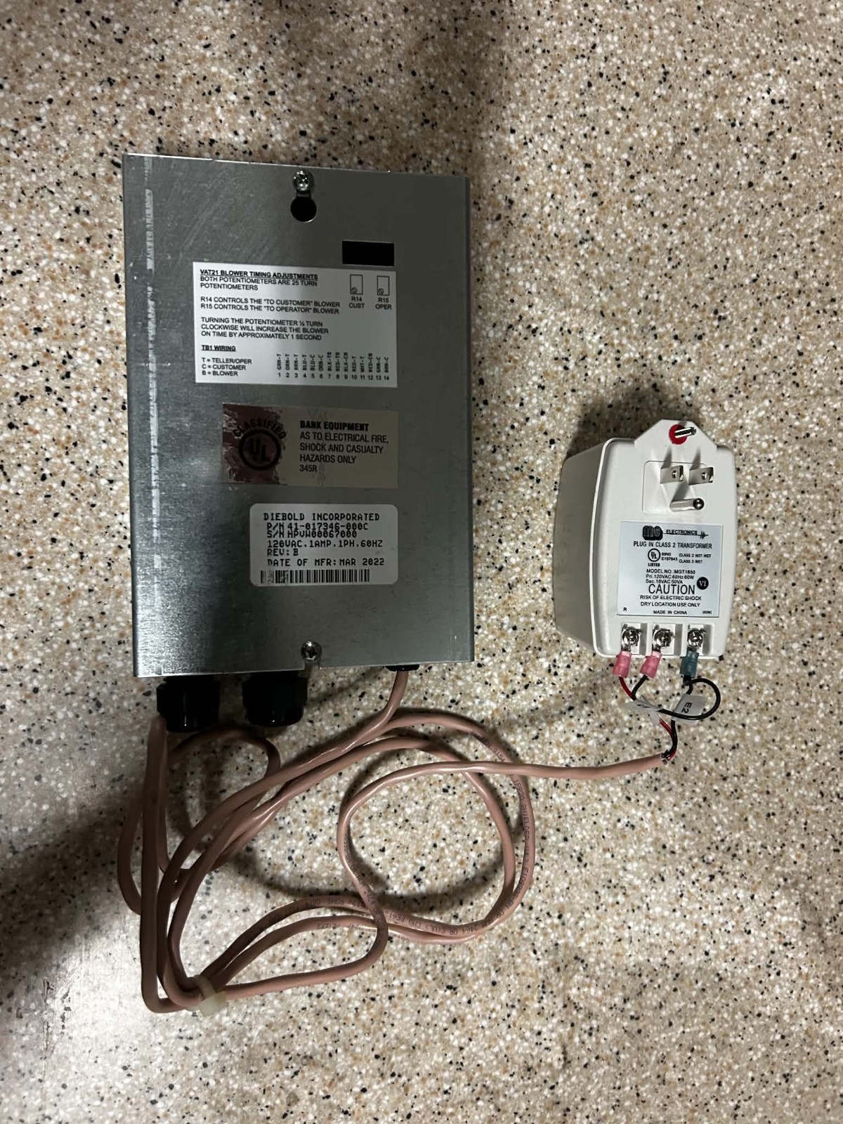 Diebold 41017346000C CONTROL BOARD VAT 21 for ATM