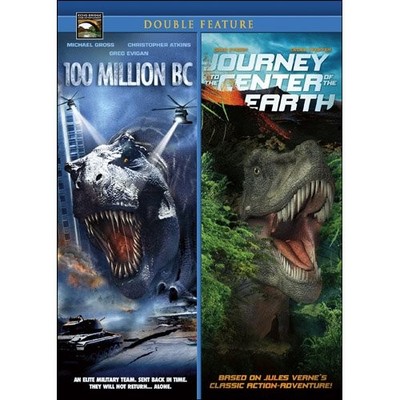 Journey to the Center of Earth / 100 Million B.C. - DVD - Very Good