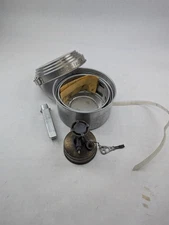 Vintage Optimus SVEA 123 Camp Stove & Sigg Tourist Cook Set System Made Sweden