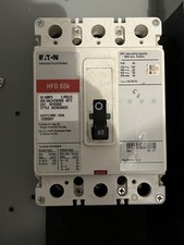 EATON CUTLER HAMMER HFD3060 3 POLE 60 AMP CIRCUIT BREAKER 600 VOLT