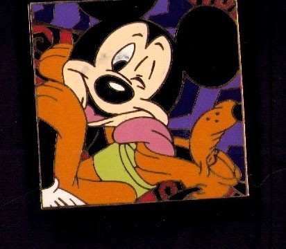Disney featuring Mickey Mouse and Pluto Pin