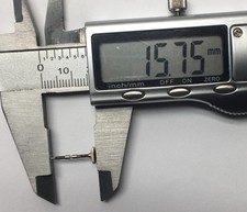 Used OMEGA Solid Gold Crown 5,75mm w/ Winding Stem 1106 cal.30T2 260-267 280-285