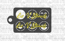 Emoji FACE PAINTING STENCIL