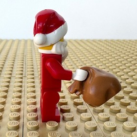 LEGO Creator Winter Village 🎄 Santa, SACK, tcol122, 10245, WORKSHOP, 2014
