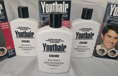 3 Pack YOUTHAIR ORIGINAL Formula 8oz CREME Youth Hair EXPIRES 2035